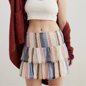 Aerie tiered skirt